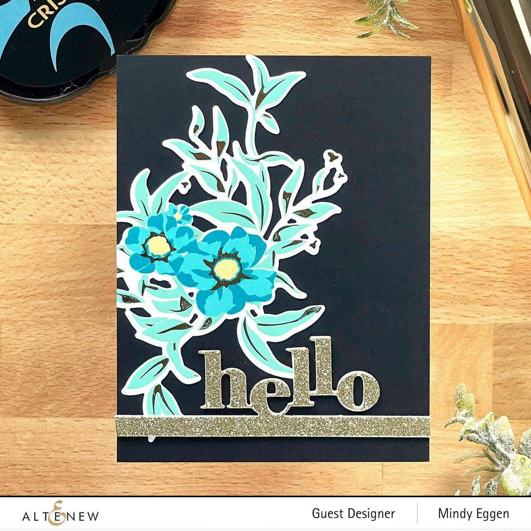 Altenew Stamp & Die & Hot Foil Plate Bundle Sparkle Bright Stamp & Die & Hot Foil Plate Bundle