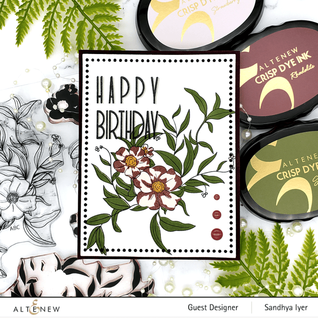 Altenew Stamp & Die & Hot Foil Plate Bundle Sparkle Bright Stamp & Die & Hot Foil Plate Bundle