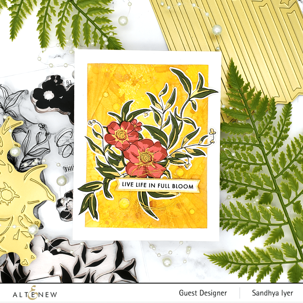 Altenew Stamp & Die & Hot Foil Plate Bundle Sparkle Bright Stamp & Die & Hot Foil Plate Bundle