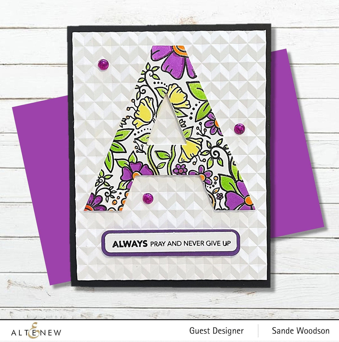 Altenew Stamp & Die & Stencil Bundle All Things A Stamp & Die & Stencil Bundle