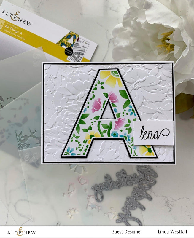 Altenew Stamp & Die & Stencil Bundle All Things A Stamp & Die & Stencil Bundle