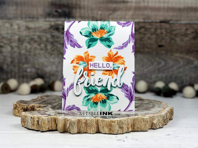 Altenew Stamp & Die & Stencil Bundle Angelique Motifs Stamp & Die & Mask Stencil Bundle