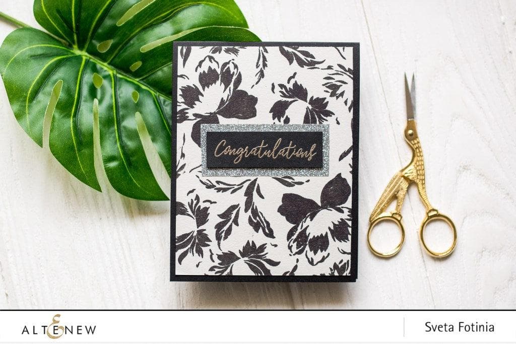 Altenew Stamp & Die & Stencil Bundle Angelique Motifs