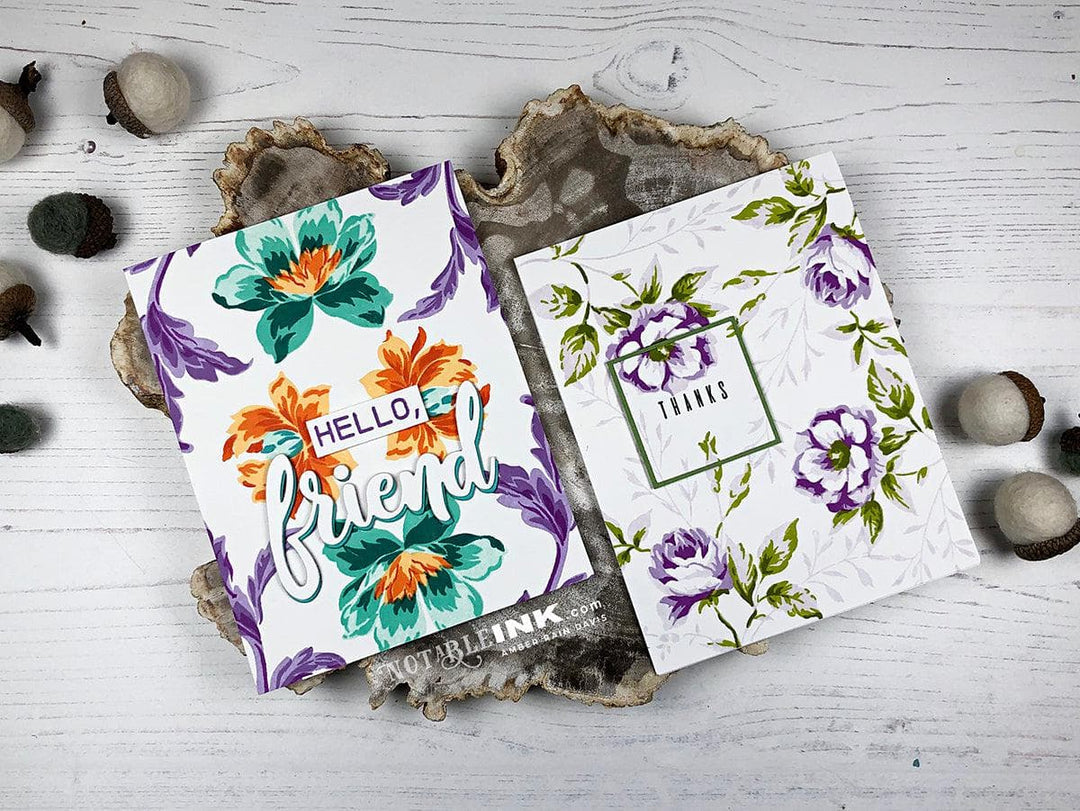 Altenew Stamp & Die & Stencil Bundle Angelique Motifs