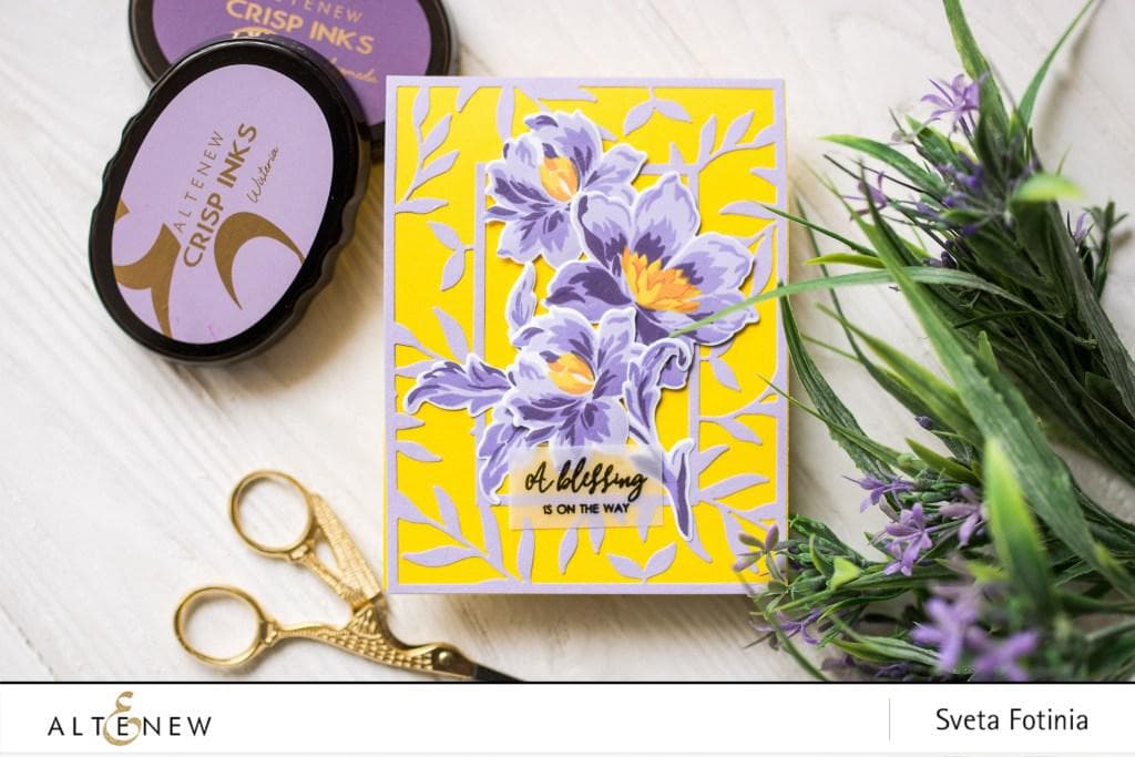 Altenew Stamp & Die & Stencil Bundle Angelique Motifs