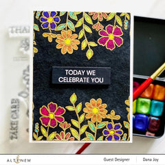 Altenew Stamp & Die & Stencil Bundle Arch of Flowers Stamp & Die & Stencil Bundle