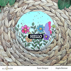 Altenew Stamp & Die & Stencil Bundle Arch of Flowers Stamp & Die & Stencil Bundle