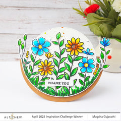 Altenew Stamp & Die & Stencil Bundle Arch of Flowers Stamp & Die & Stencil Bundle