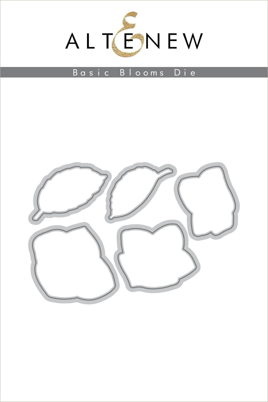 Altenew Stamp & Die & Stencil Bundle Basic Blooms Stamp & Die & Mask Stencil Bundle
