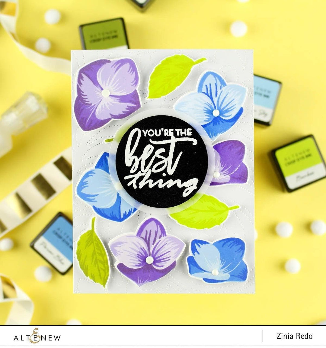 Altenew Stamp & Die & Stencil Bundle Basic Blooms Stamp & Die & Mask Stencil Bundle