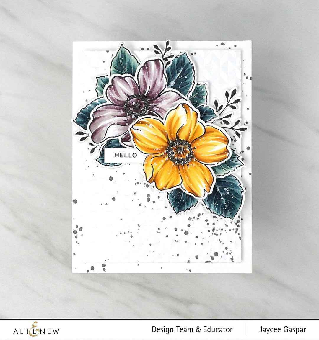 Altenew Stamp & Die & Stencil Bundle Beauty Within