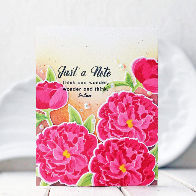 Altenew Stamp & Die & Stencil Bundle Bloom & Bud Stamp & Die & Mask Stencil Bundle