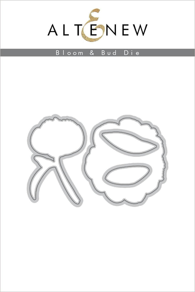 Altenew Stamp & Die & Stencil Bundle Bloom Bud