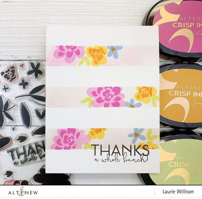 Altenew Stamp & Die & Stencil Bundle Bold Bunch Stamp & Die & Mask Stencil Bundle