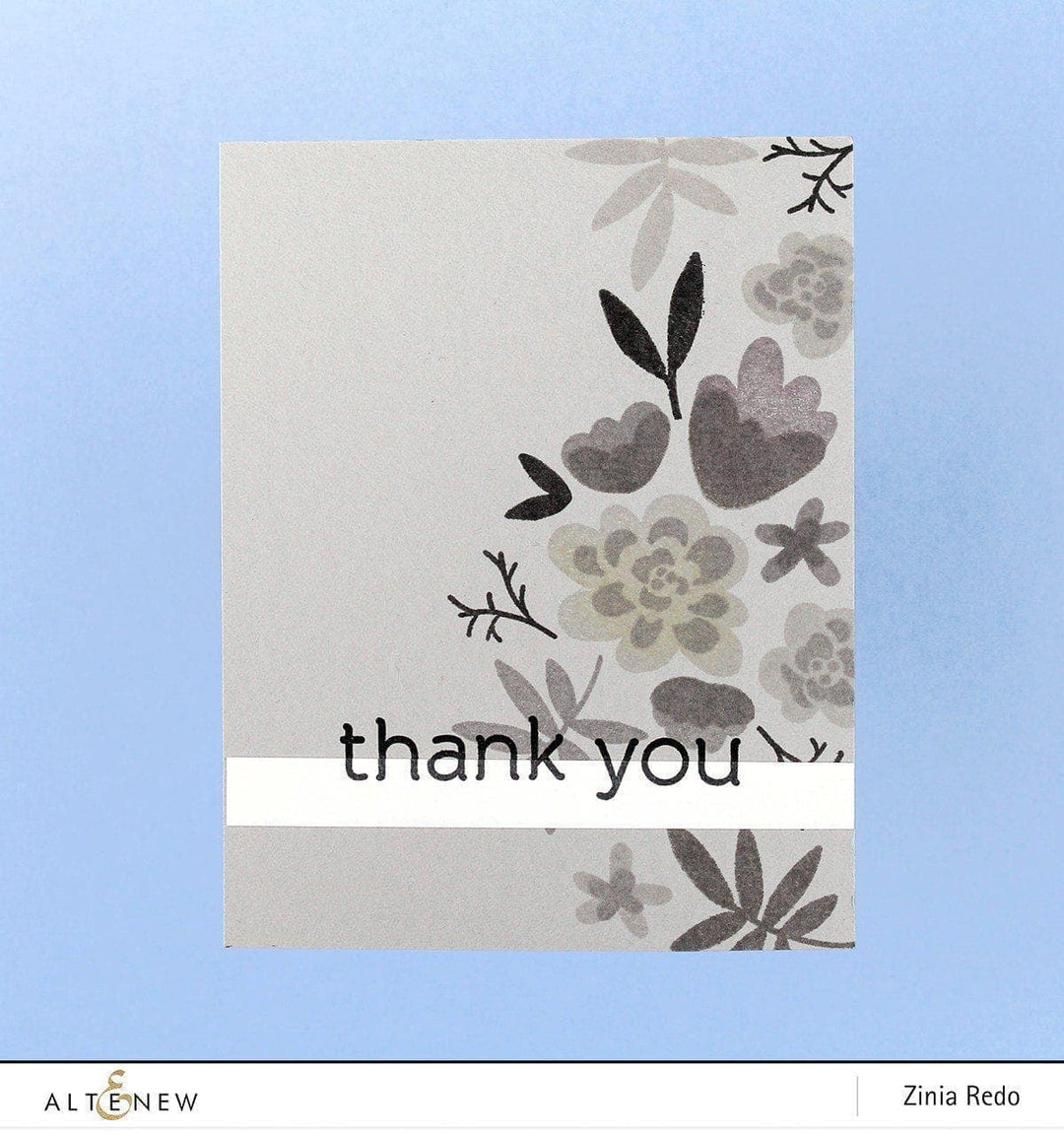 Altenew Stamp & Die & Stencil Bundle Bold Bunch Stamp & Die & Mask Stencil Bundle