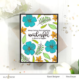 Altenew Stamp & Die & Stencil Bundle Charming Doodles Stamp & Die & Mask Stencil Bundle