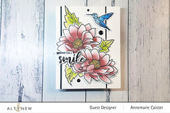 Altenew Stamp & Die & Stencil Bundle Dazzling Dahlia Stamp & Die & Stencil Bundle