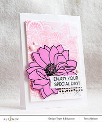 Altenew Stamp & Die & Stencil Bundle Dazzling Dahlia Stamp & Die & Stencil Bundle