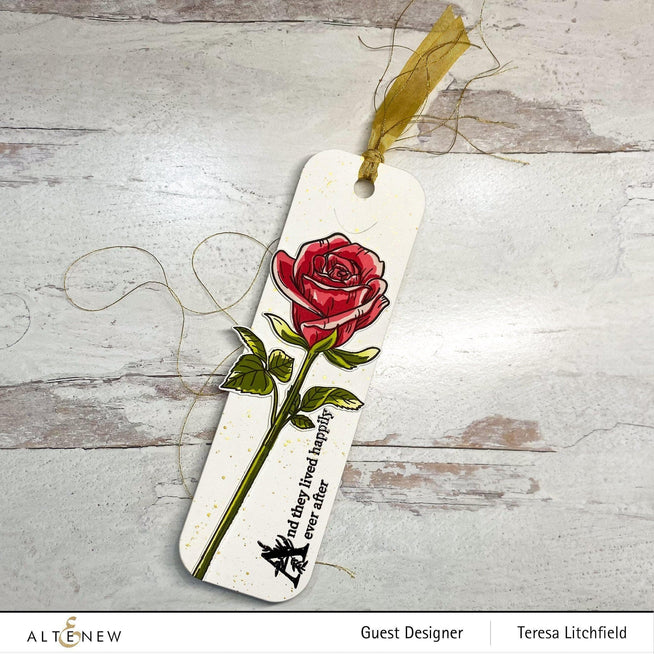 Altenew Stamp & Die & Stencil Bundle Fairy Tale Rose Stamp & Die & Stencil Bundle