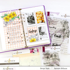 Altenew Stamp & Die & Stencil Bundle Floral Henna Stamp & Die & Stencil Bundle