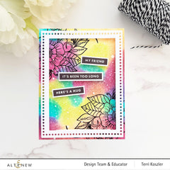 Altenew Stamp & Die & Stencil Bundle Floral Henna Stamp & Die & Stencil Bundle