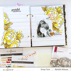 Altenew Stamp & Die & Stencil Bundle Gracious Peonies Complete Product Bundle