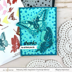 Altenew Stamp & Die & Stencil Bundle Gracious Peonies Complete Product Bundle