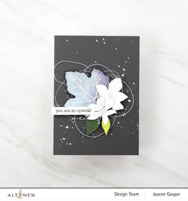 Altenew Stamp & Die & Stencil Bundle Grape Leaves Stamp & Die & Mask Stencil Bundle