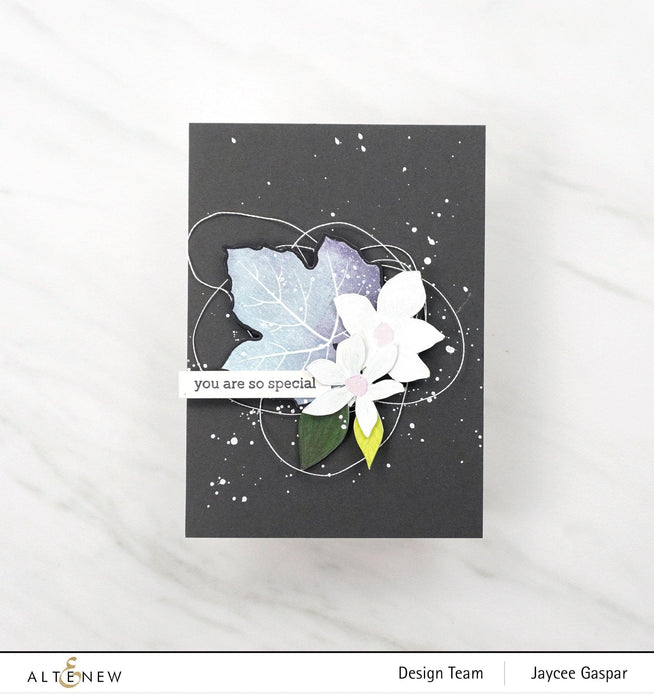 Altenew Stamp & Die & Stencil Bundle Grape Leaves Stamp & Die & Mask Stencil Bundle