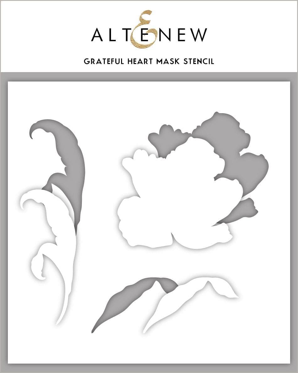 Altenew Stamp & Die & Stencil Bundle Grateful Heart