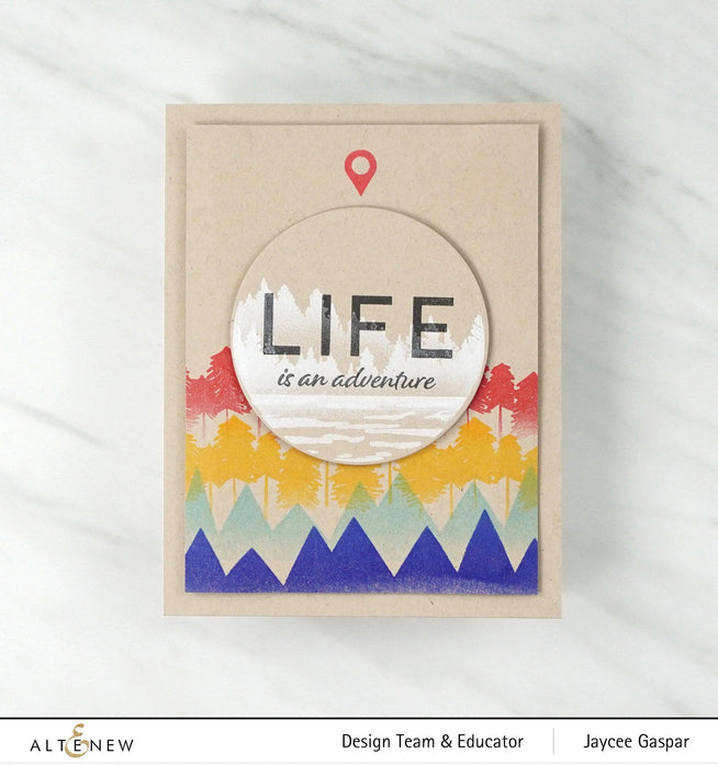Altenew | Card Making, Scrapbooking & Paper-Crafting Supplies! Stamp & Die & Stencil Bundle Let's Go Stamp & Die & Coloring Stencil Bundle
