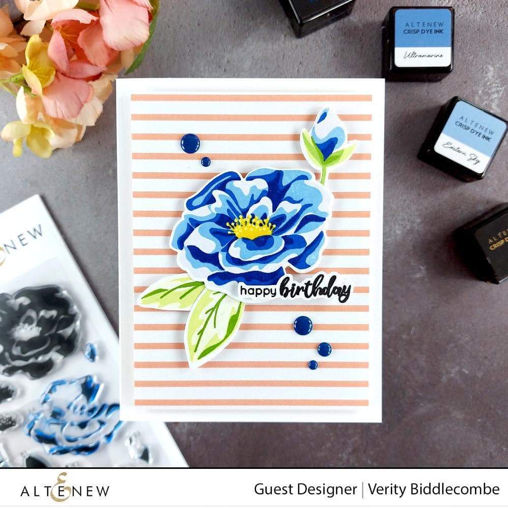 Altenew Stamp & Die & Stencil Bundle Marbled Bloom Stamp & Die & Stencil Bundle