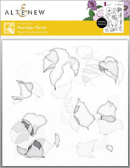 Altenew Stamp & Die & Stencil Bundle Nostalgic Florals Complete Bundle