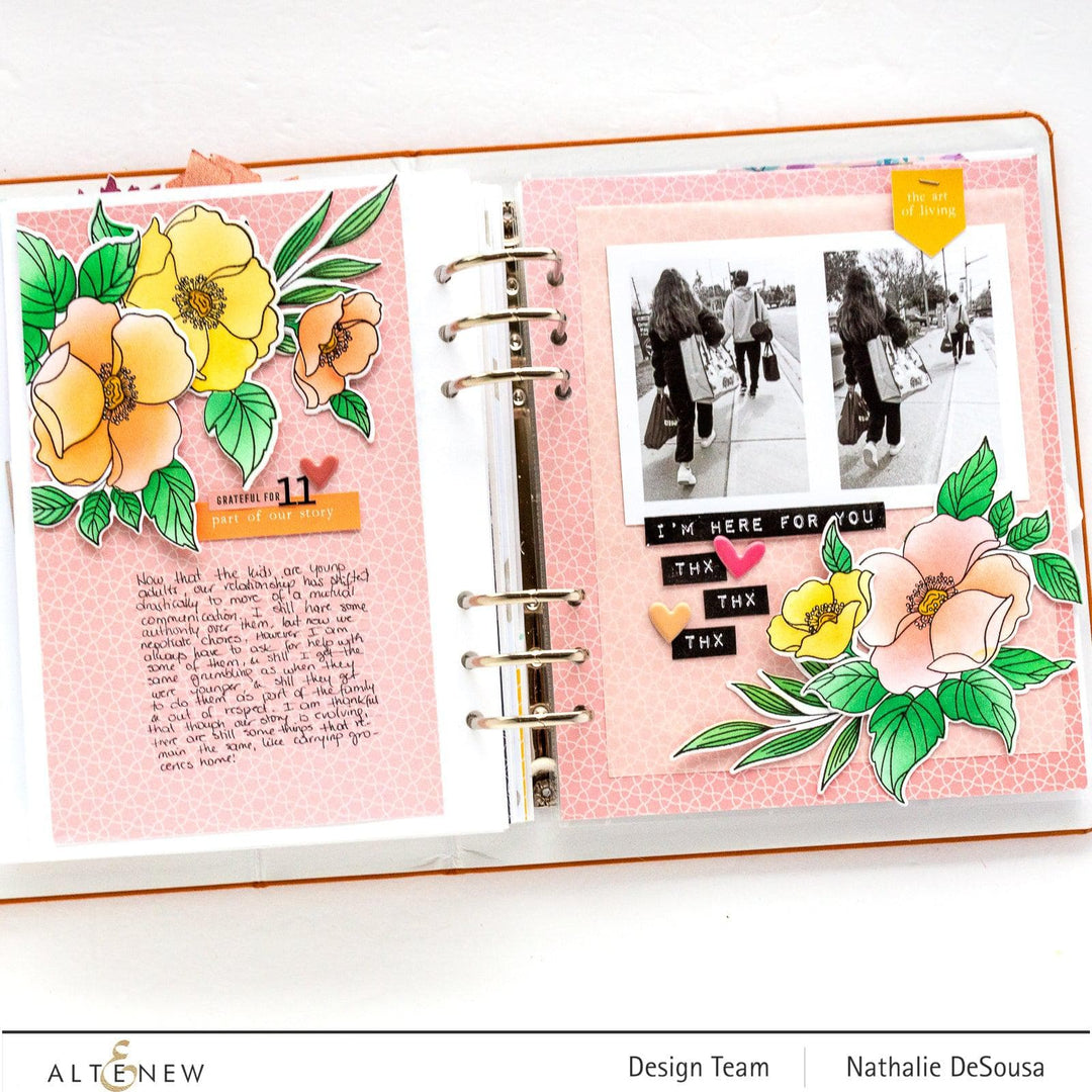 Altenew Stamp & Die & Stencil Bundle Nostalgic Florals Complete Bundle