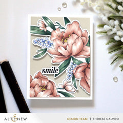 Peony & Lilac Swag