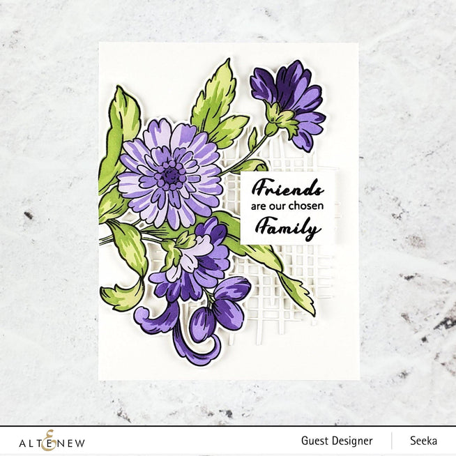 Altenew | Card Making, Scrapbooking & Paper-Crafting Supplies! Stamp & Die & Stencil Bundle Sisters of the Heart Stamp & Die & Coloring Stencil Bundle