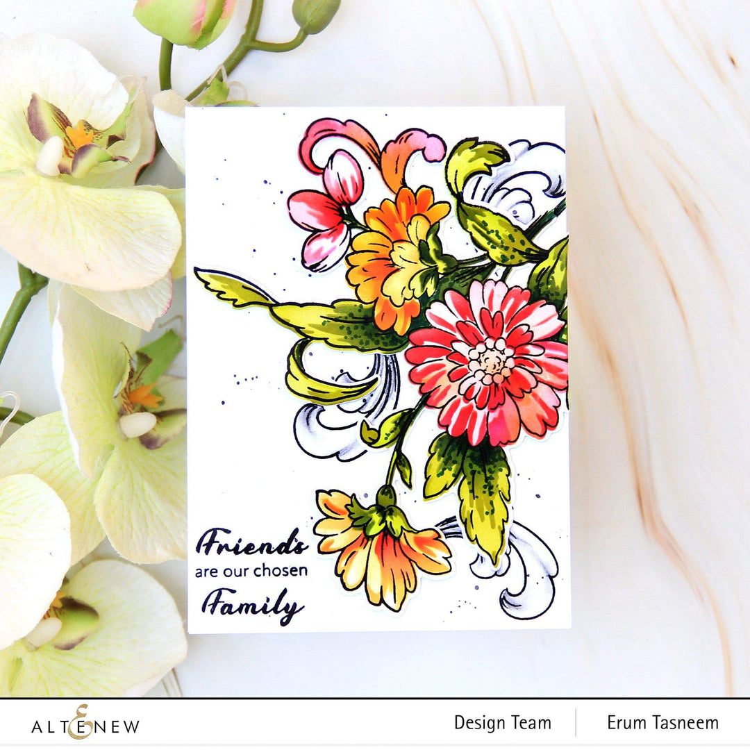 Altenew | Card Making, Scrapbooking & Paper-Crafting Supplies! Stamp & Die & Stencil Bundle Sisters of the Heart Stamp & Die & Coloring Stencil Bundle
