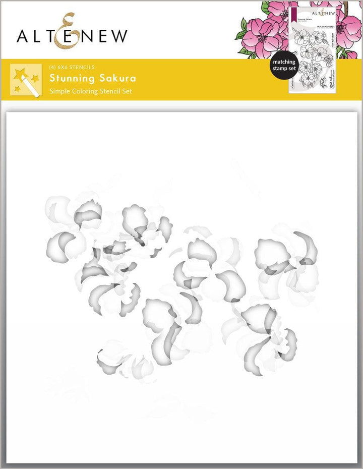 Altenew Partner Team Stamp & Die Bundle Stunning Sakura