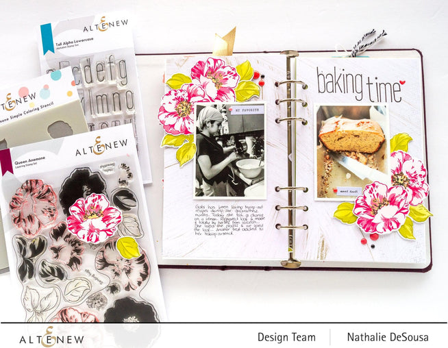 Altenew Stamp & Die & Stencil Bundle Tall Foliage