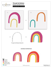 Altenew Stamp & Die Bundle Through the Rainbow