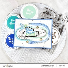 Altenew Stamp & Die Bundle Through the Rainbow