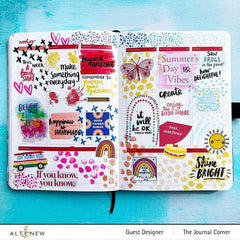 Altenew Stamp & Die Bundle Through the Rainbow