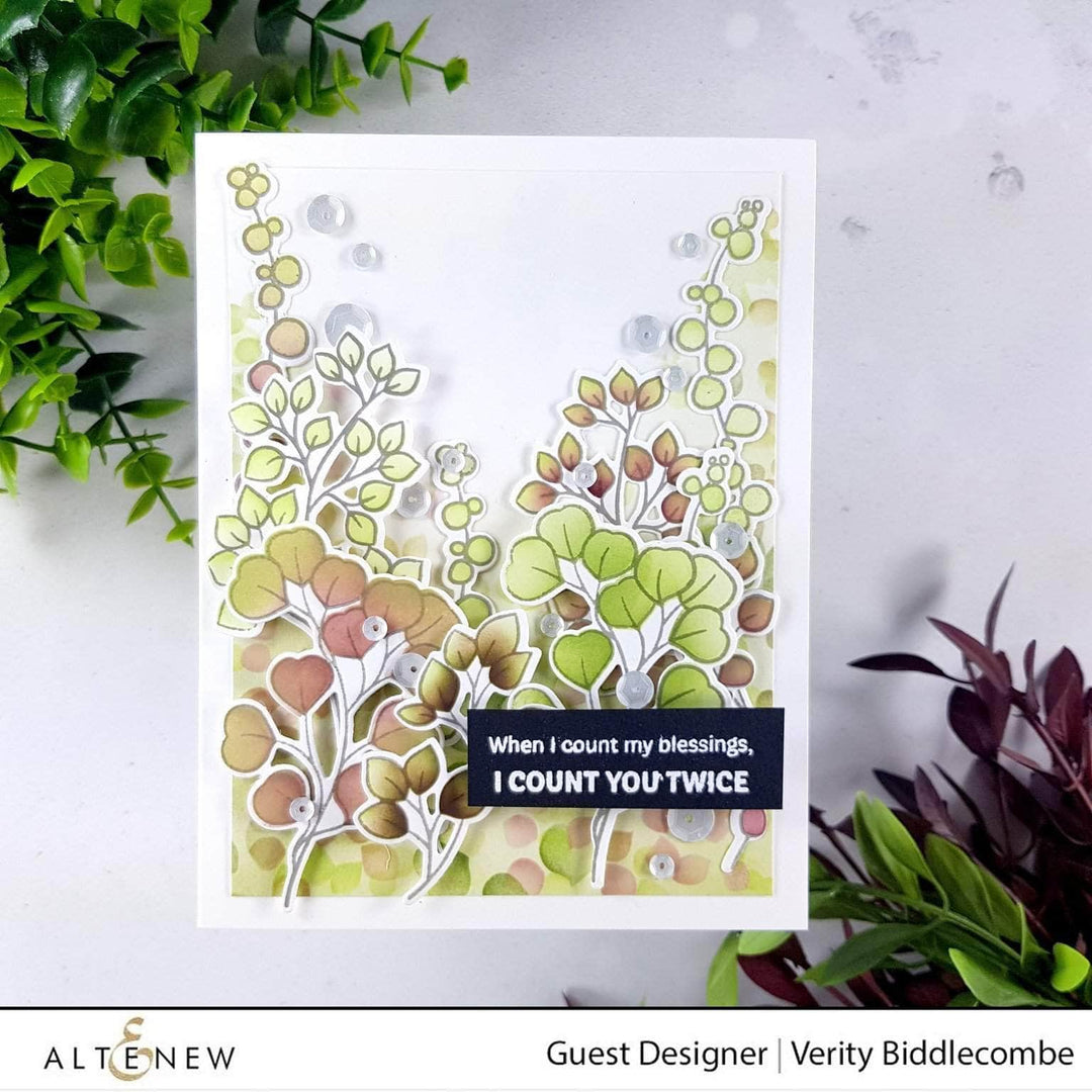 Altenew Stamp & Die & Stencil Bundle True Friends Stamp & Die & Coloring Stencil Bundle