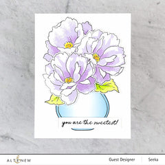 Altenew Stamp & Die & Stencil Bundle Versatile Vases 2 Stamp & Die & Mask Stencil Bundle