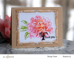Altenew Stamp & Die & Stencil Bundle Vintage Garden Stamp & Die & Coloring Stencil Bundle