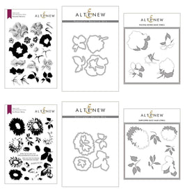 Altenew Stamp & Die & Stencil Bundle A Welcome Reverie Coordinating Stamp & Die & Mask Stencil Bundle