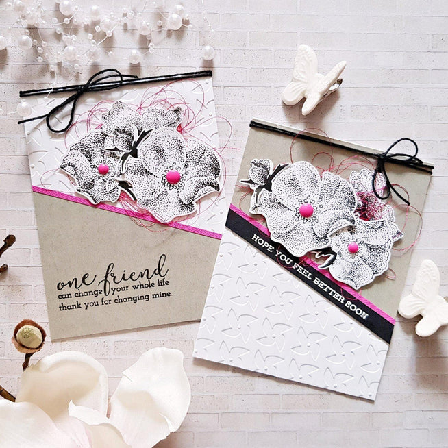 Altenew Stamp & Die & Stencil Bundle A Welcome Reverie Coordinating Stamp & Die & Mask Stencil Bundle
