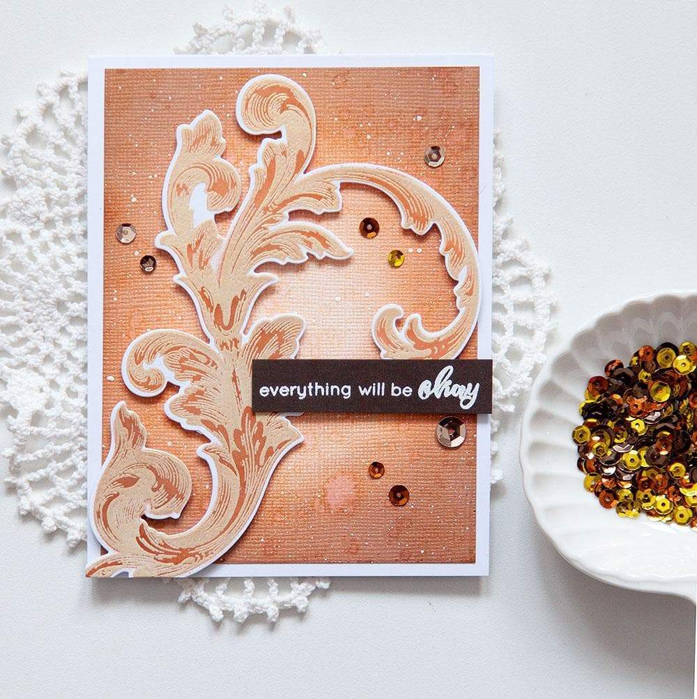 Altenew Stamp & Die & Stencil Bundle Baroque Motifs Stamp & Die & Mask Stencil Bundle
