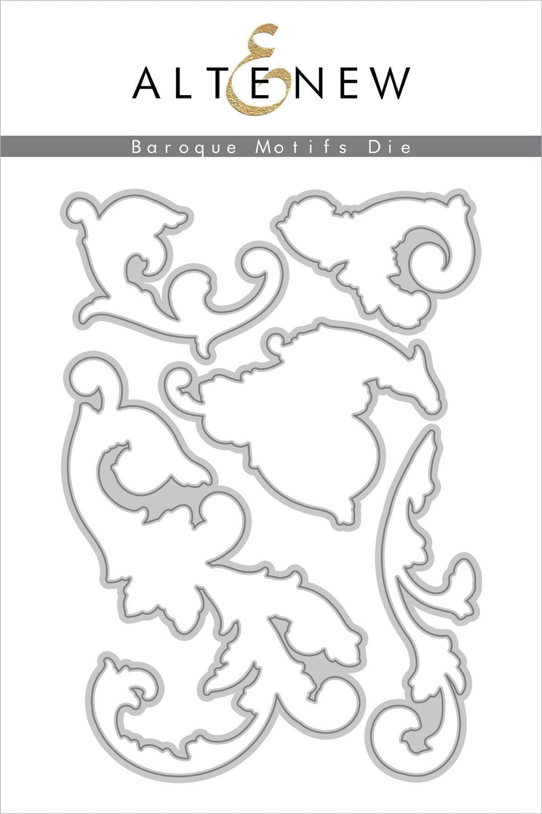 Altenew Stamp & Die & Stencil Bundle Baroque Motifs Stamp & Die & Mask Stencil Bundle