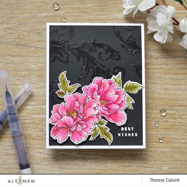 Altenew Stamp & Die & Stencil Bundle Z - Better Together Coordinating Stamp & Die & Mask Stencil Bundle